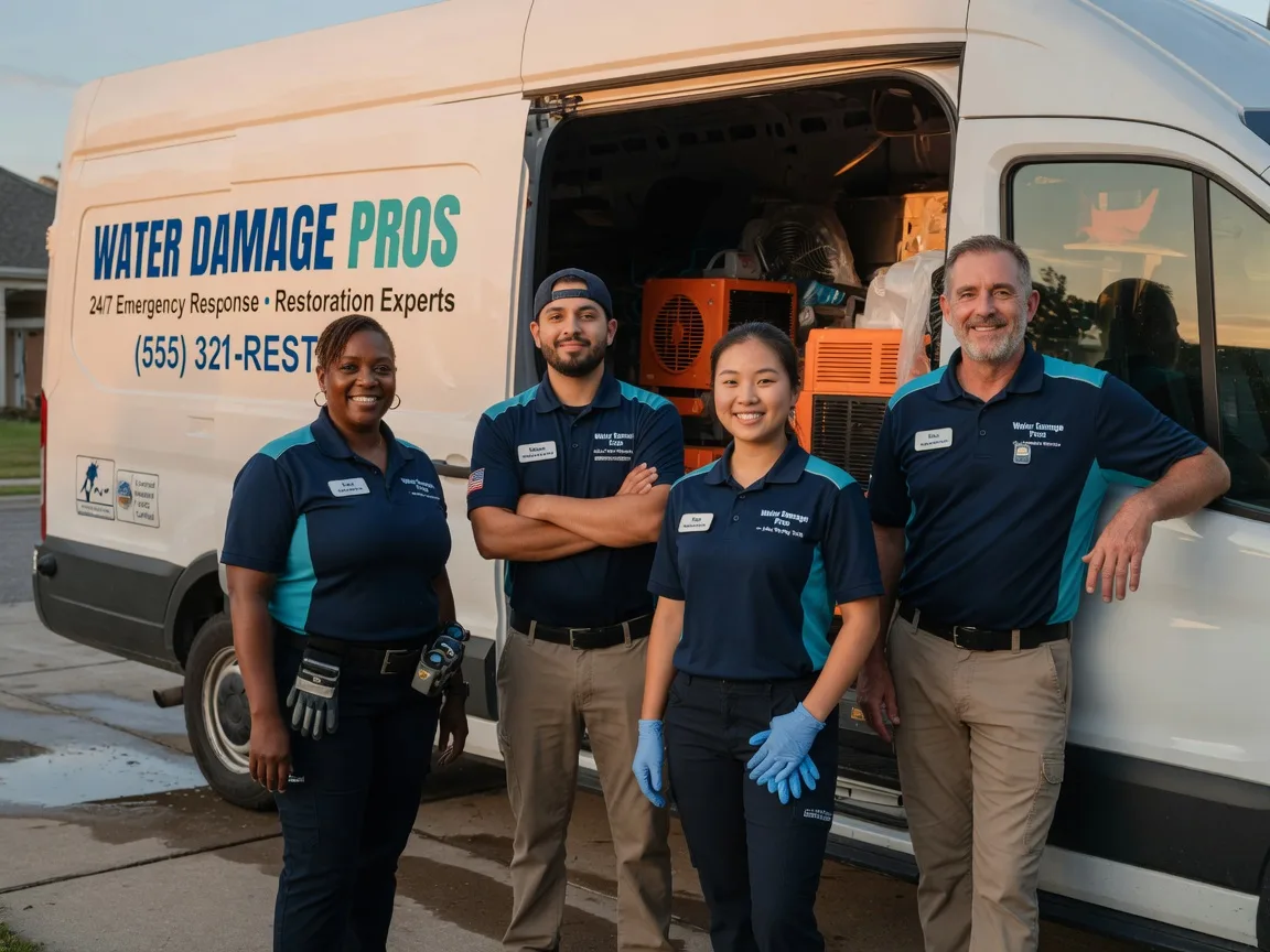 Water Damage Restoration company in Starks, LA