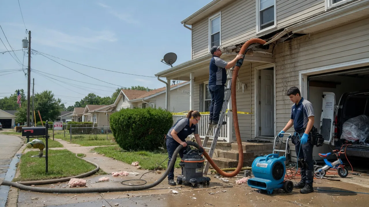 Water Damage Restoration in Starks, LA near me